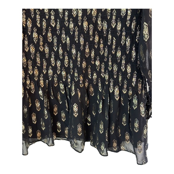 LoveShackFancy Scarlett navy mini dress M - Picture 4 of 10